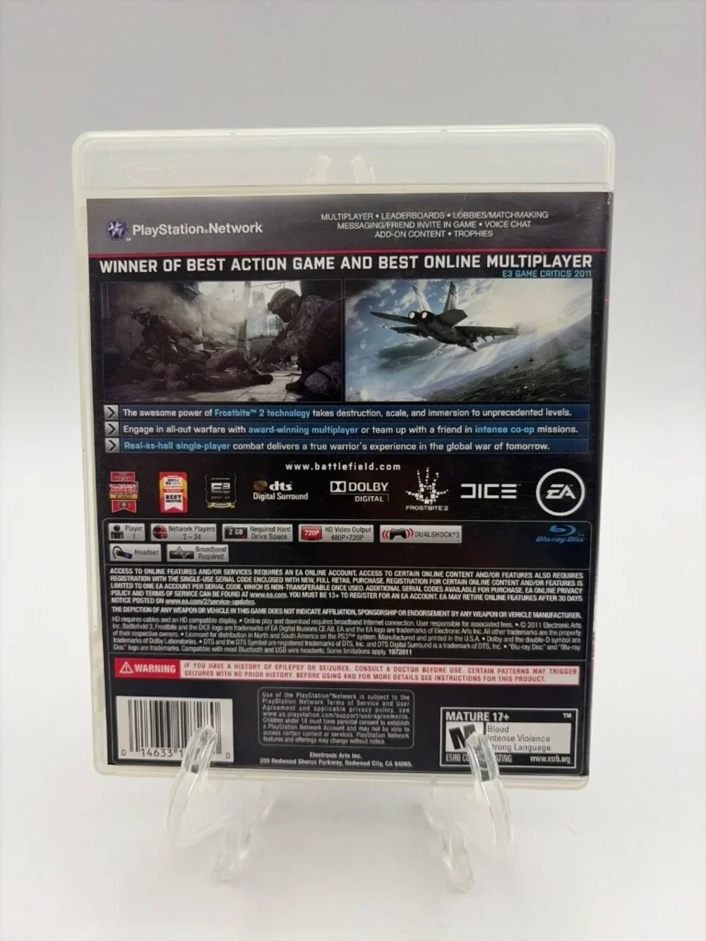 Battlefield 3 (Sony PlayStation 3, 2011) Complete PS3 Tested